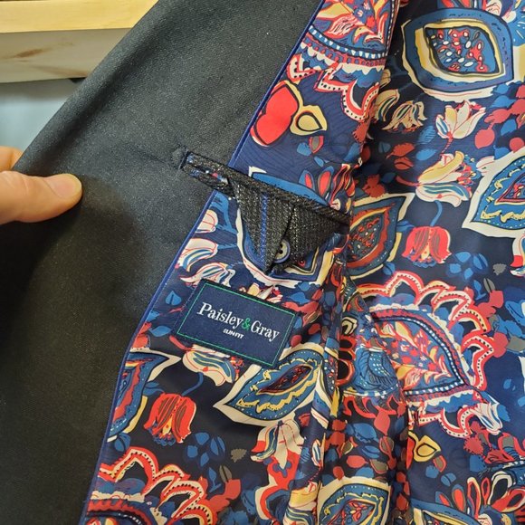 NEW Paisley & Grey SlimFit  jacket/Coat - Picture 3 of 5